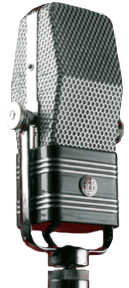 music producing ribbon mic